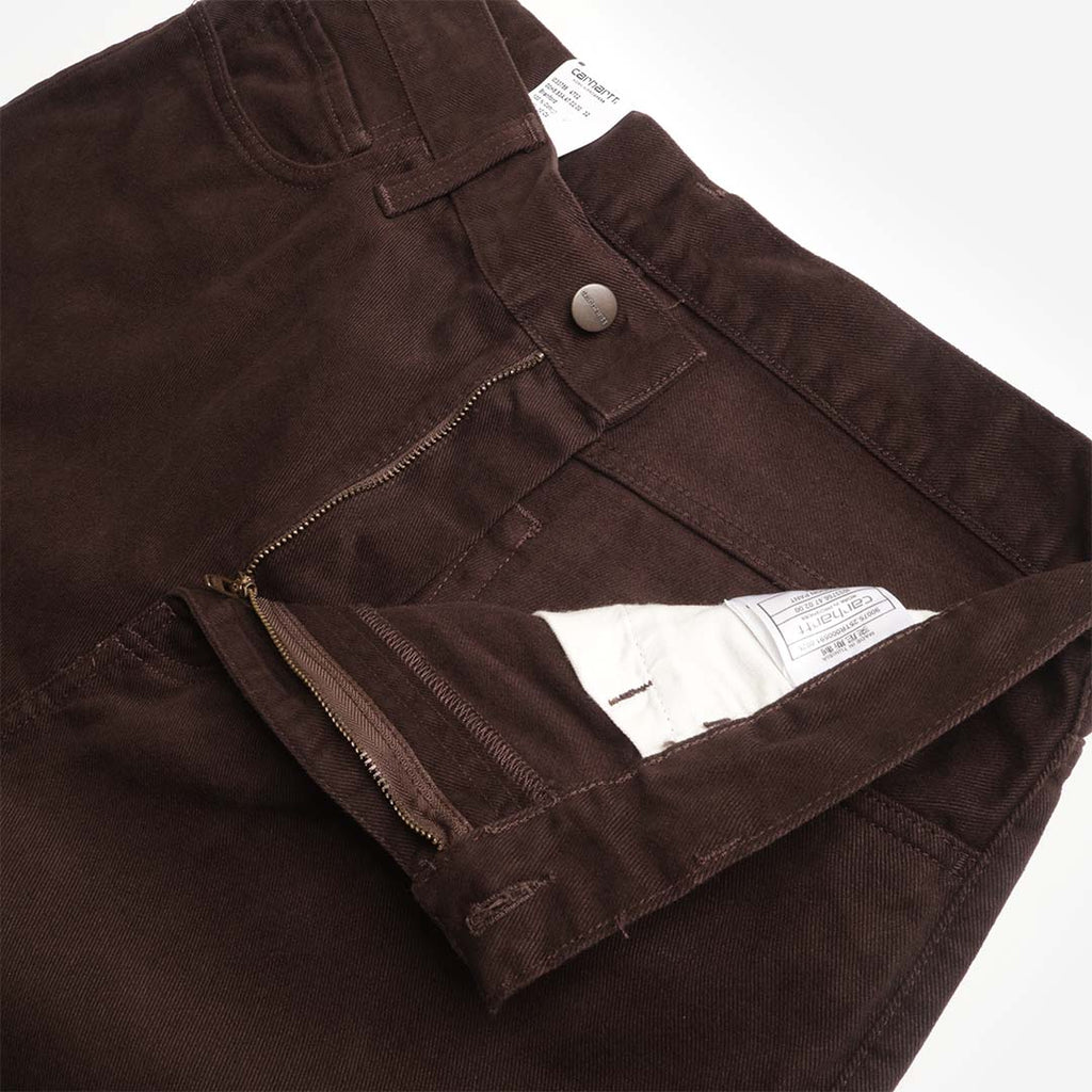 Carhartt WIP Landon Pant, Tobacco (Rinsed), Detail Shot 4