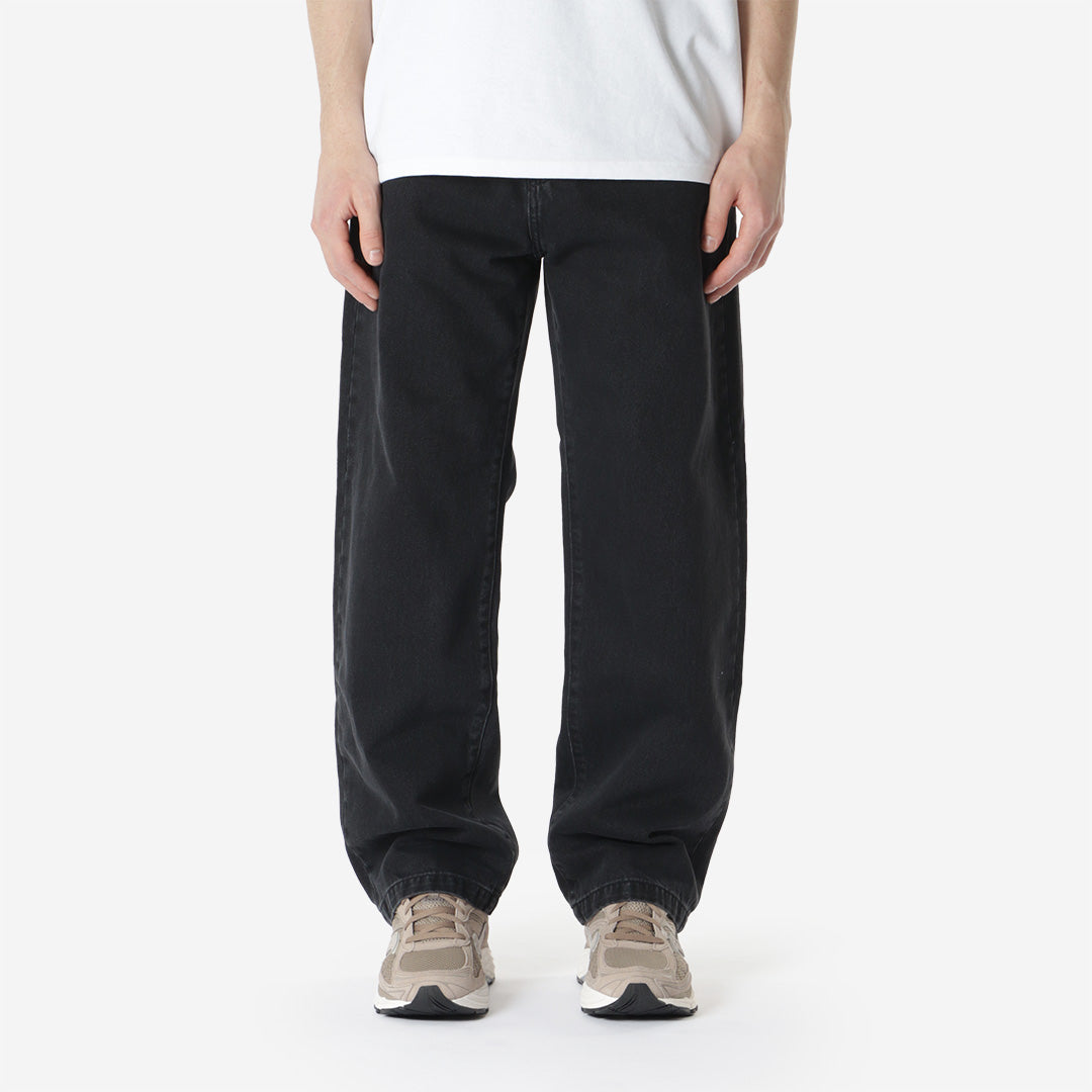 Carhartt WIP Landon Pant, Black (Stone Washed), Detail Shot 1