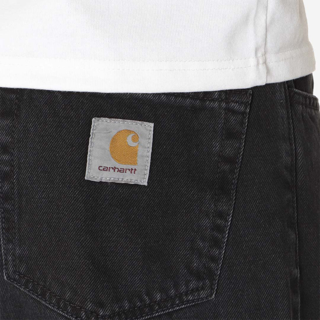 Carhartt WIP Landon Pant, Black (Stone Washed), Detail Shot 2