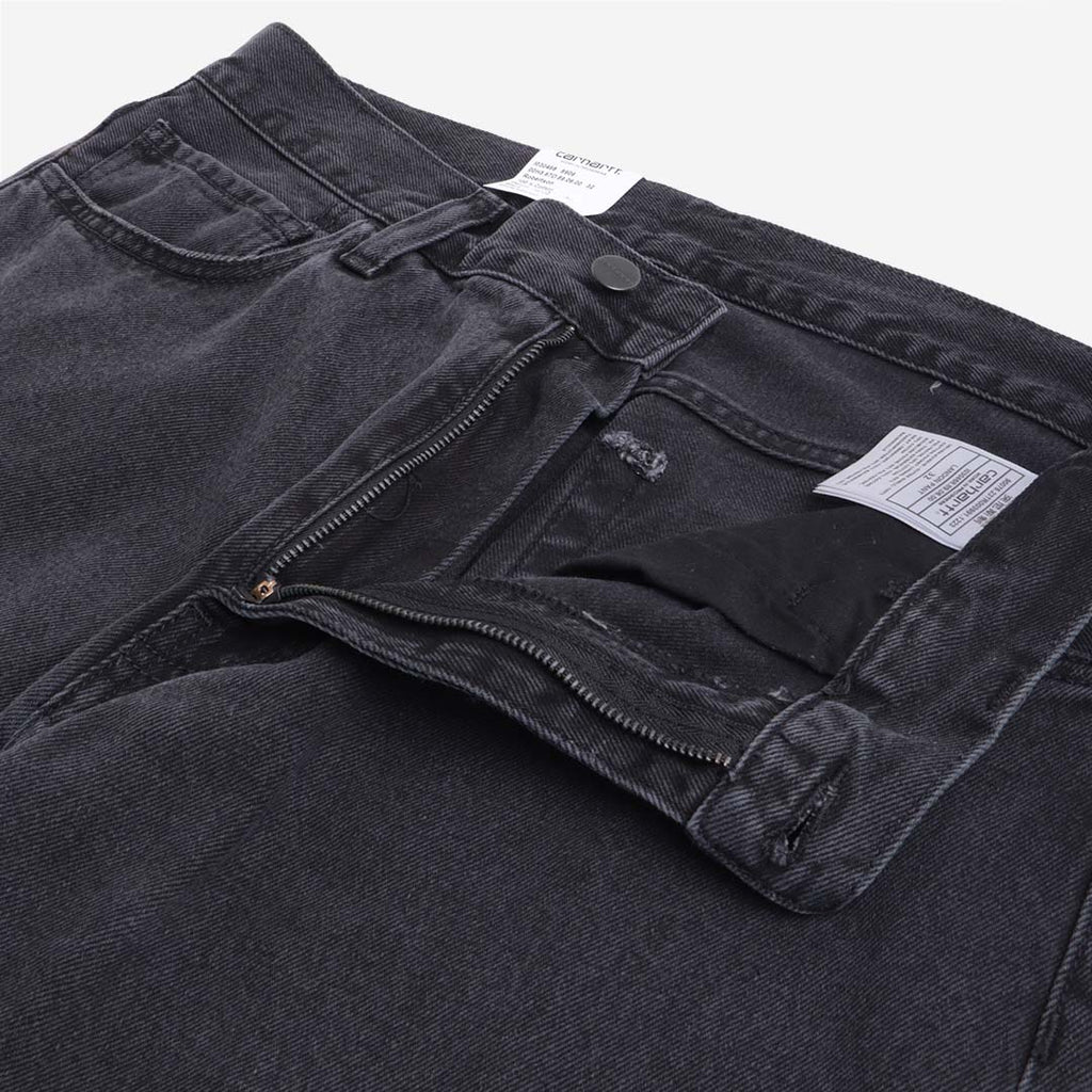 Carhartt WIP Landon Pant, Black (Stone Washed), Detail Shot 6