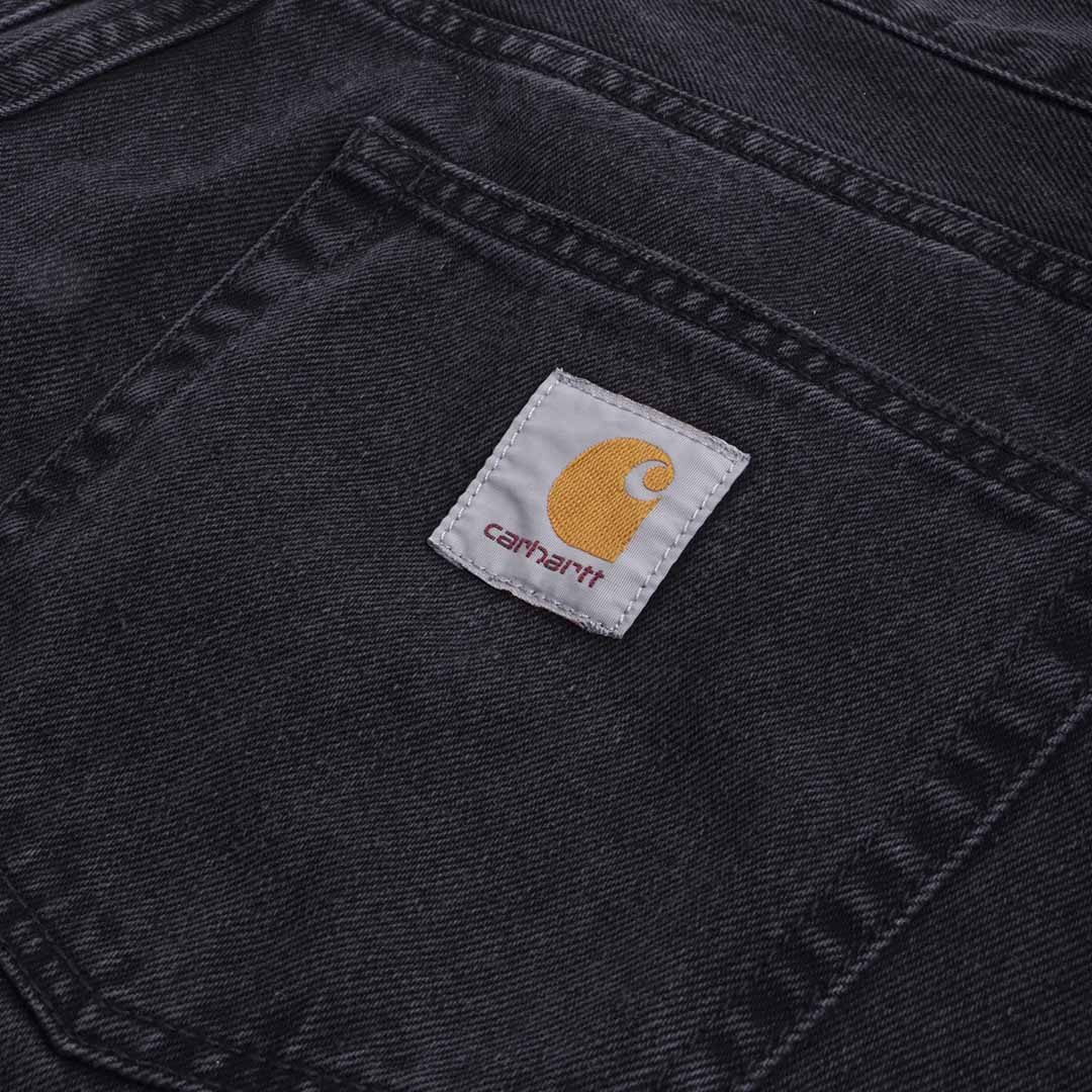 Carhartt WIP Landon Pant, Black (Stone Washed), Detail Shot 8