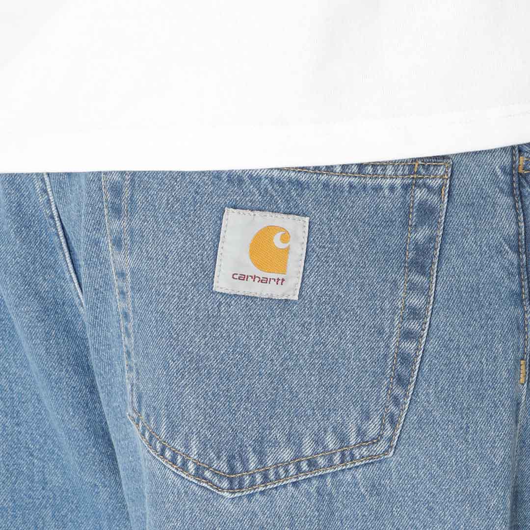 Carhartt WIP Landon Pant, Blue (Heavy Stone Wash), Detail Shot 2
