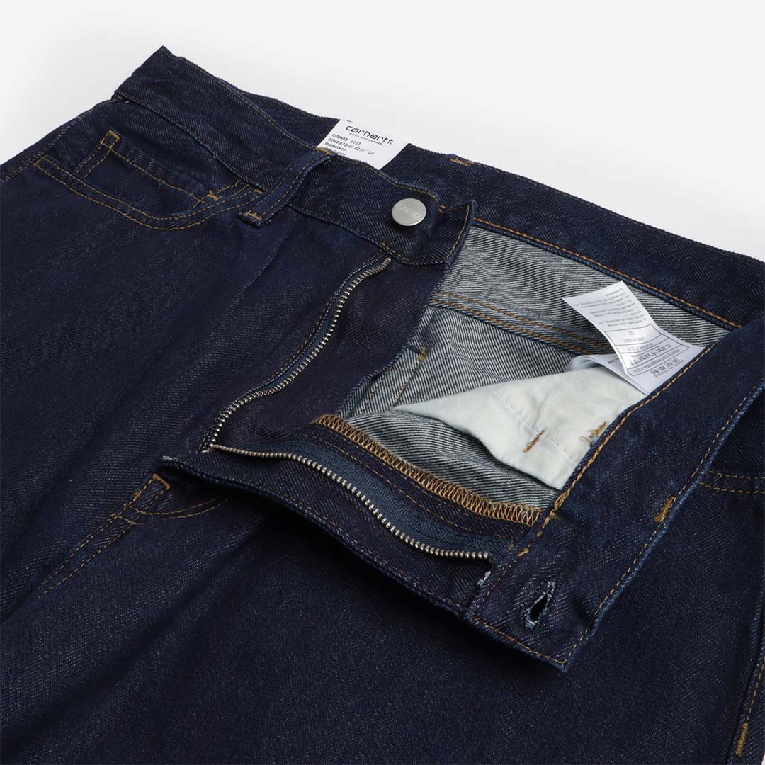 Carhartt WIP Landon Pant, Blue (Rinsed), Detail Shot 3