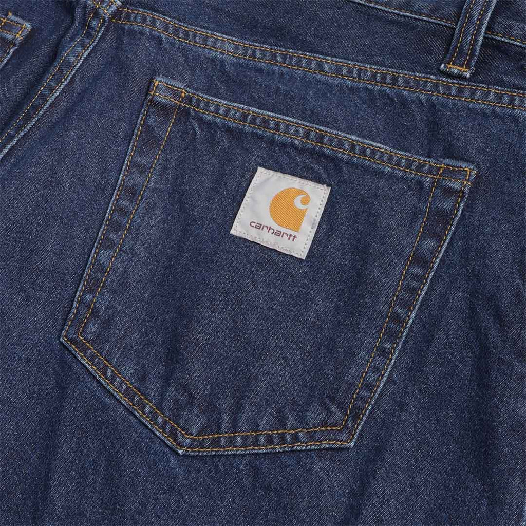 Carhartt WIP Landon Shorts, Blue (Stone Washed), Detail Shot 4