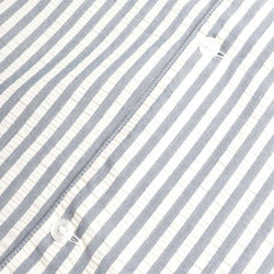 thumbnail Carhartt WIP Leavel Shirt, Leavel Stripe Blue River Wax, Detail Shot 4