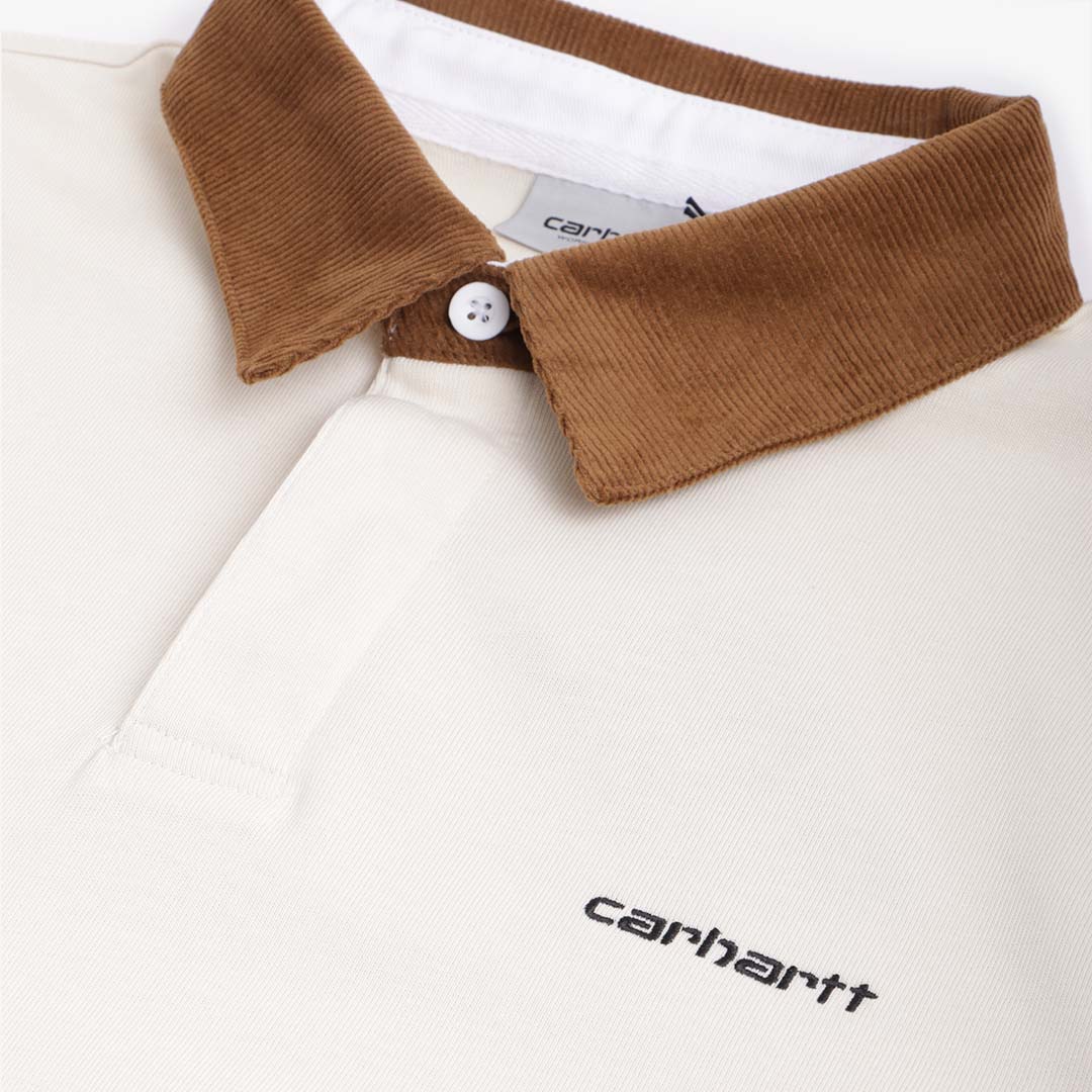 Carhartt WIP Long Sleeve Cord Rugby Polo Shirt