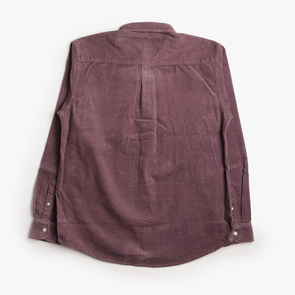 Carhartt WIP Madison Cord Shirt, Phlox Phlox, Detail Shot 2