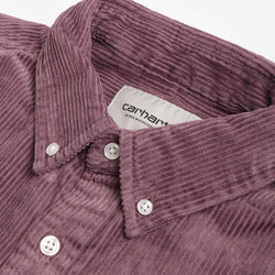 thumbnail Carhartt WIP Madison Cord Shirt, Phlox Phlox, Detail Shot 4
