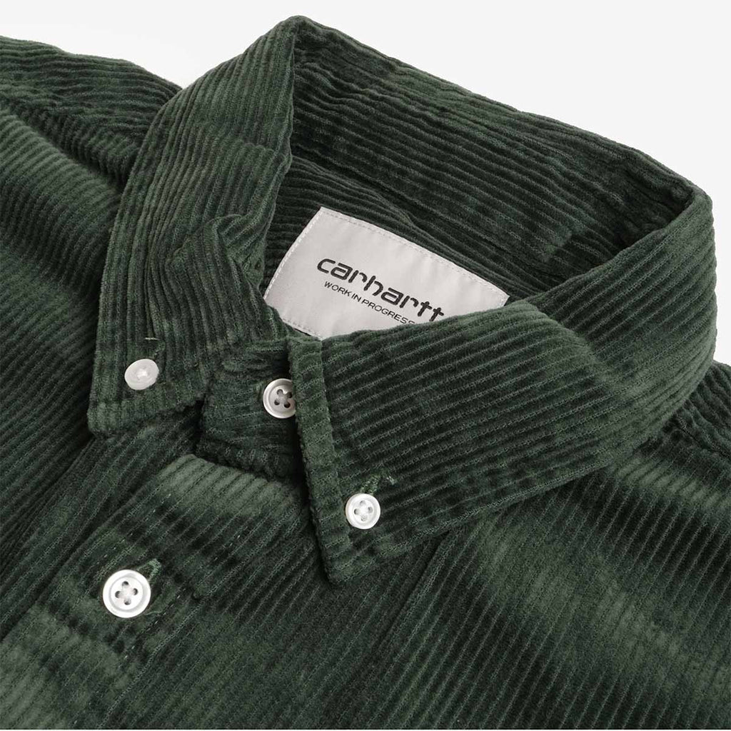 Carhartt WIP Madison Cord Shirt, Sycamore Tree Sycamore Tree, Detail Shot 4