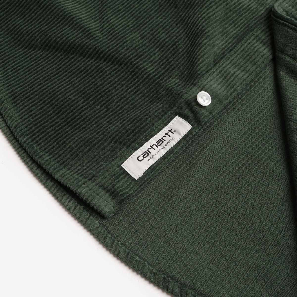 Carhartt WIP Madison Cord Shirt, Sycamore Tree Sycamore Tree, Detail Shot 5