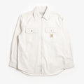 Carhartt WIP Mercer Jacket, Mercer Stripe Graphite Wax (Bleached), Detail Shot 1