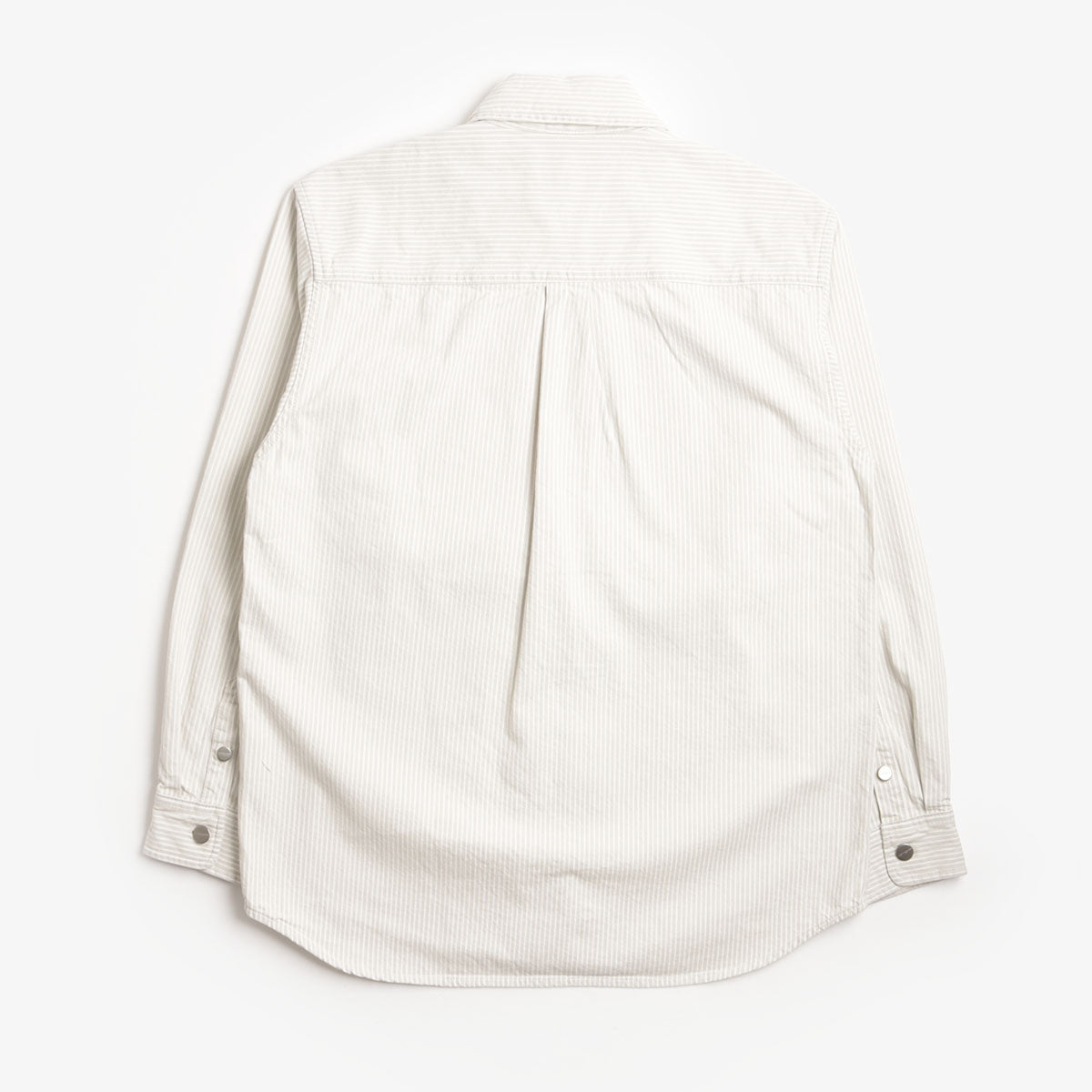 Carhartt WIP Mercer Jacket, Mercer Stripe Graphite Wax (Bleached), Detail Shot 2