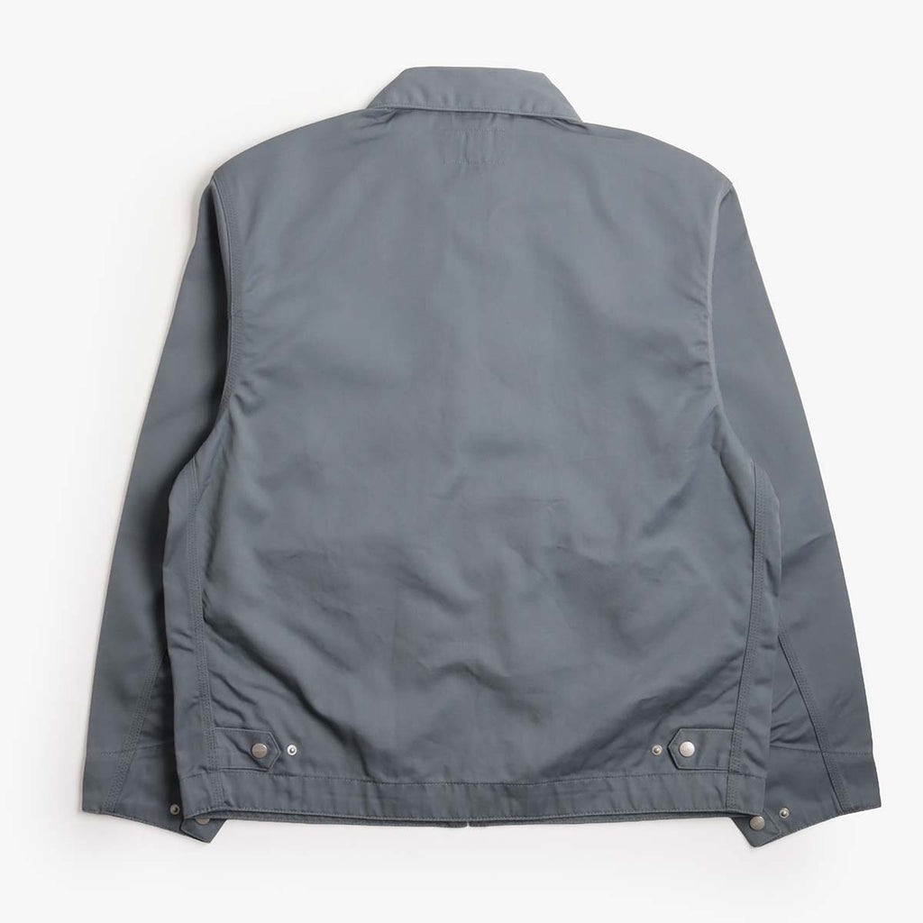 Carhartt WIP Module Script Jacket, Cozy Blue Black, Detail Shot 5