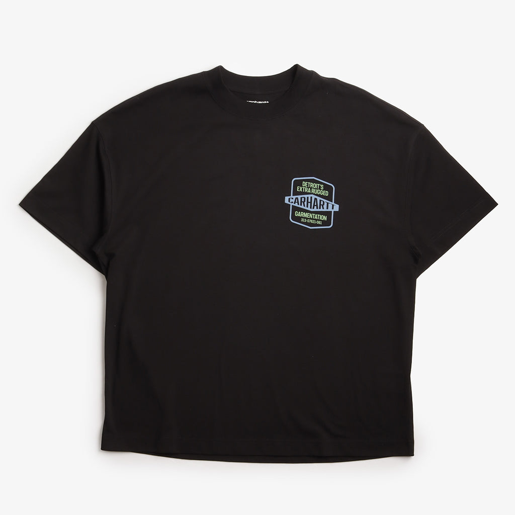 Carhartt WIP Networks T-Shirt, Black, Detail Shot 1