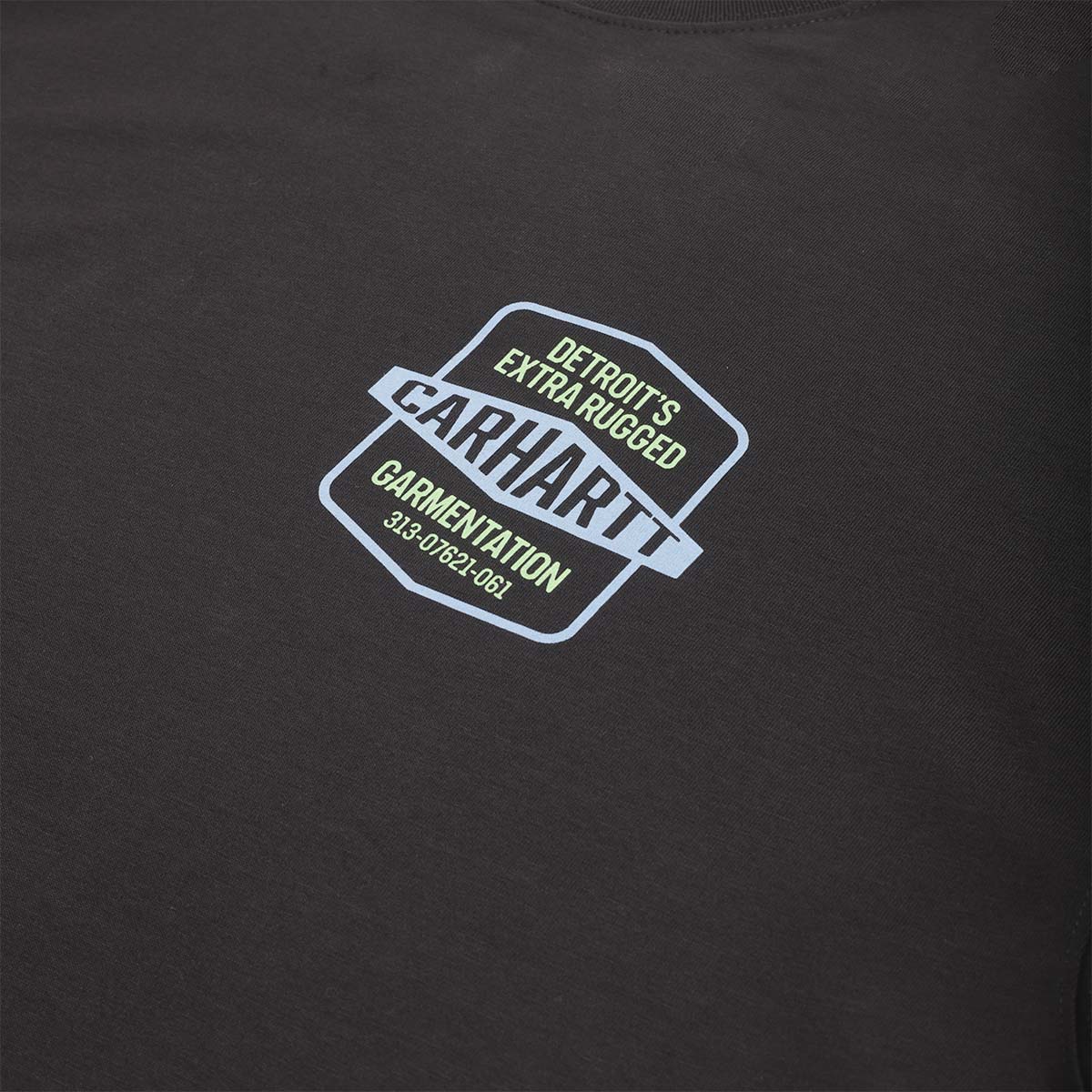 Carhartt WIP Networks T-Shirt, Black, Detail Shot 3