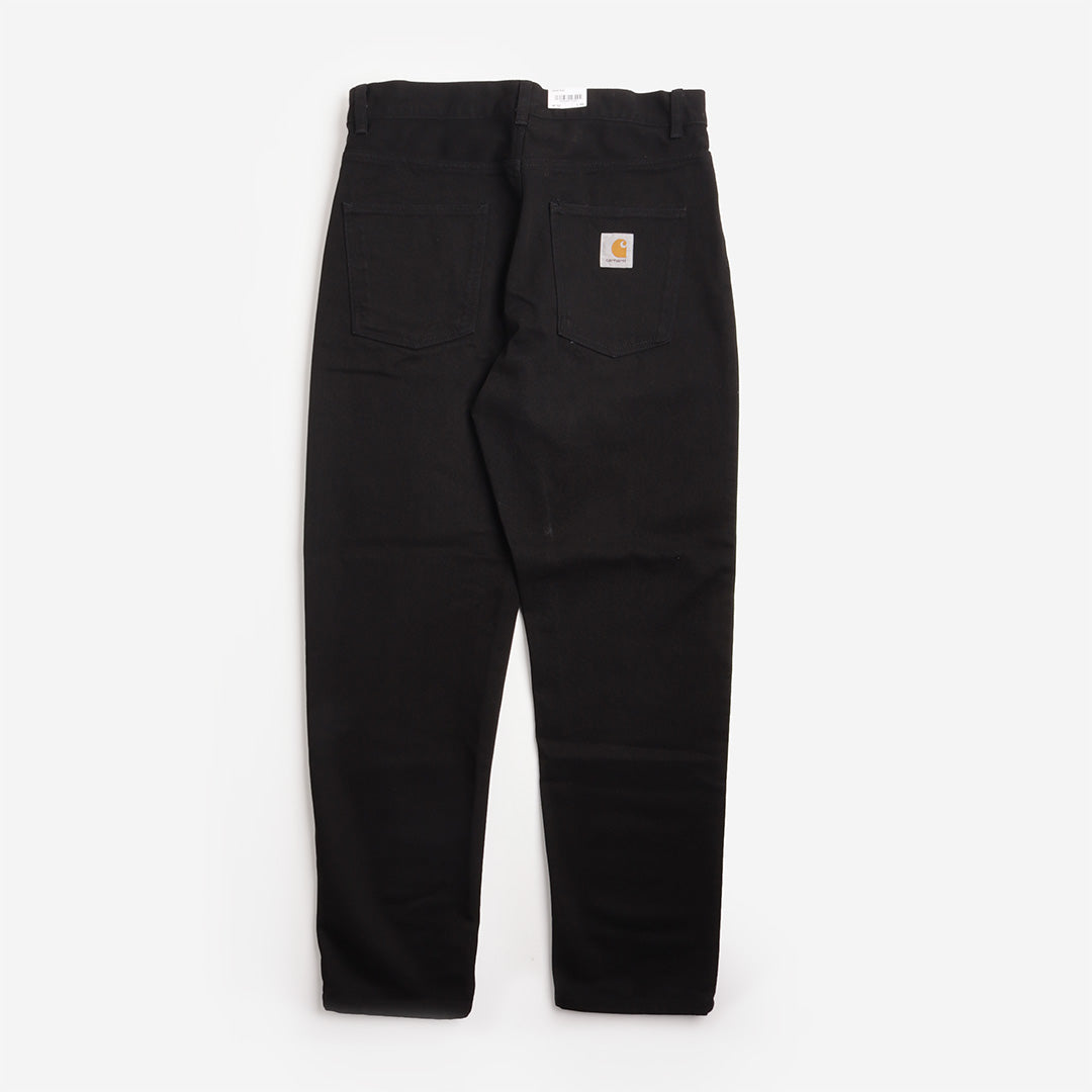 Carhartt WIP Newel Pant in Black, back view