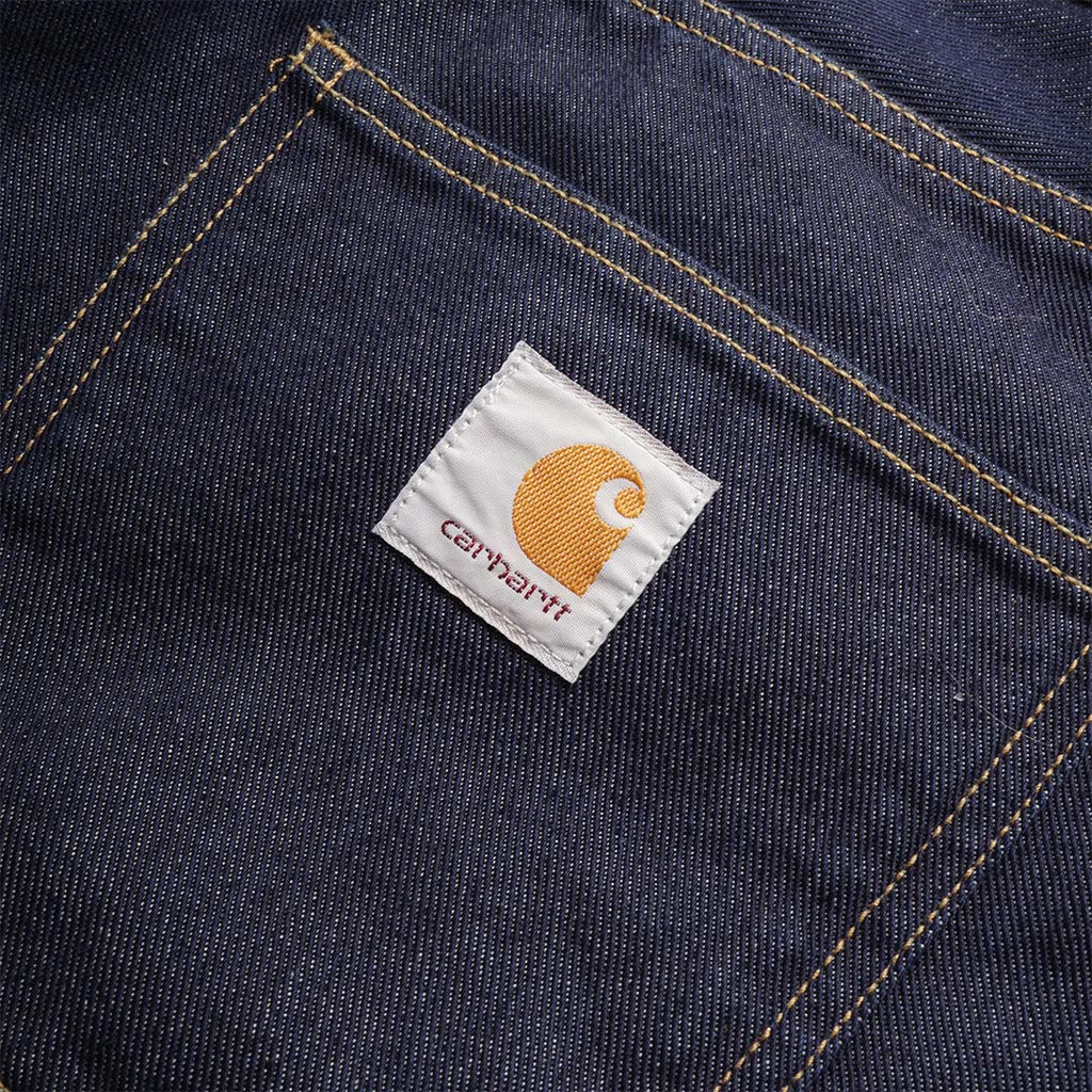 Hem and stitching detail, Newel jeans