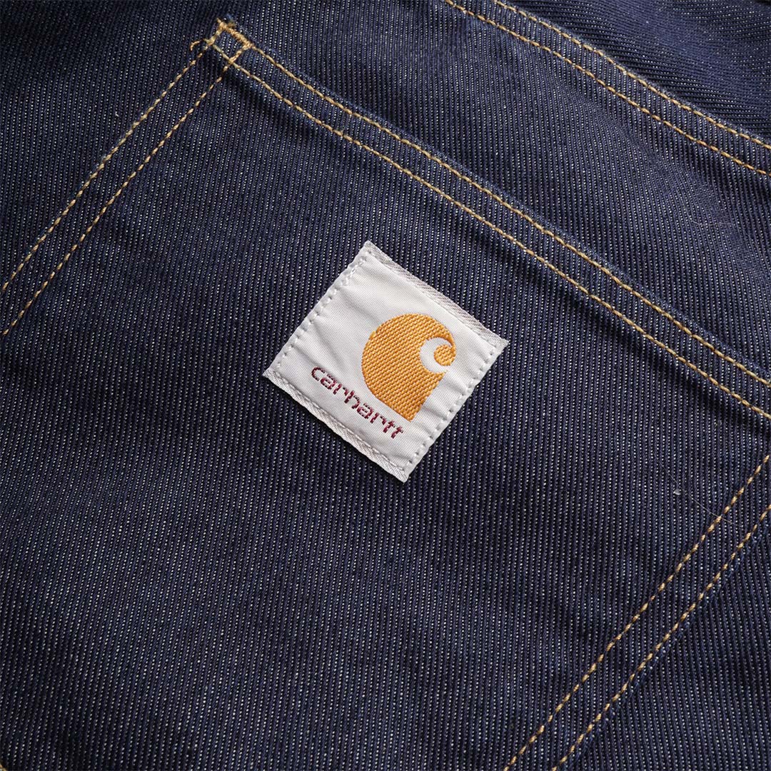 Hem and stitching detail, Newel jeans