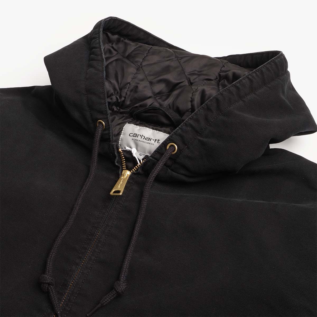 Carhartt WIP OG Active Jacket, Black (Stone Canvas), Detail Shot 4