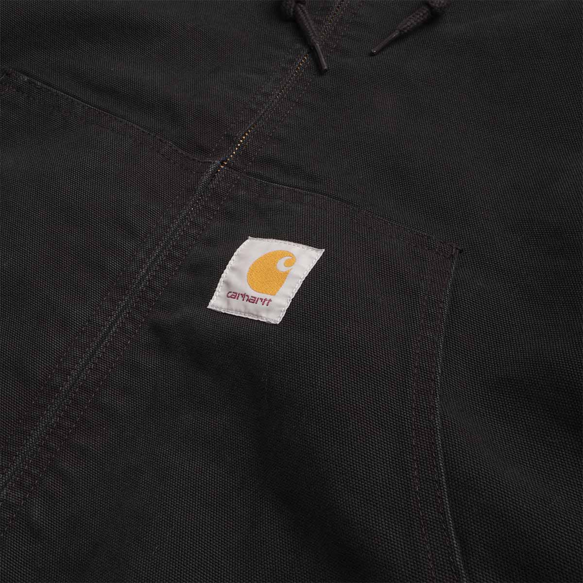 Carhartt WIP OG Active Jacket, Black (Stone Canvas), Detail Shot 5