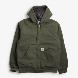 thumbnail Carhartt WIP OG Active Jacket, Olive (Stone Canvas), Detail Shot 1