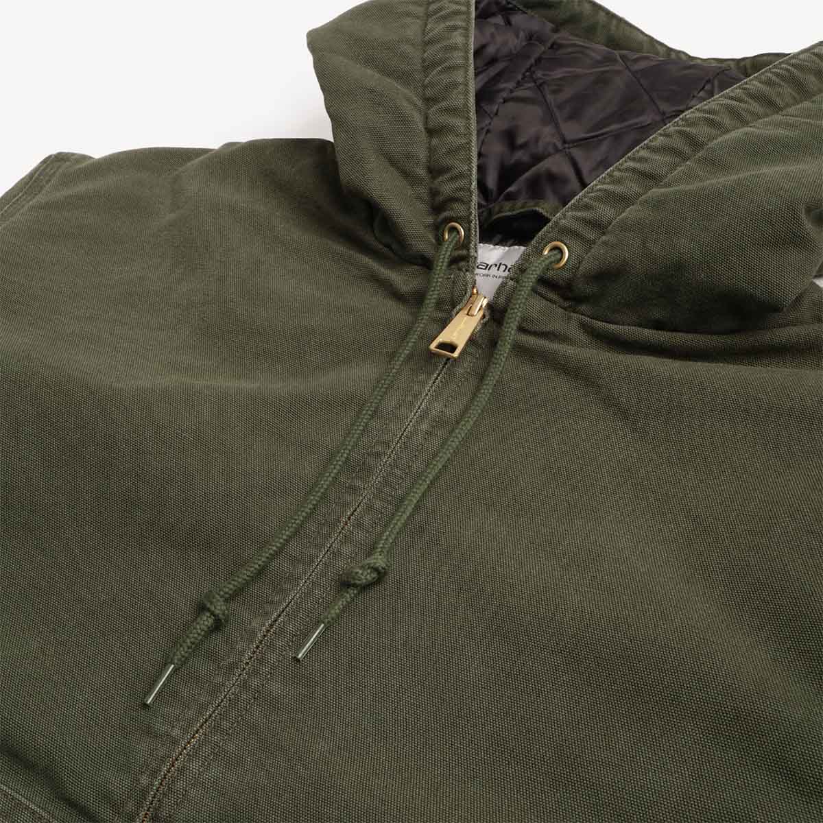 main Carhartt WIP OG Active Jacket, Olive (Stone Canvas), Detail Shot 3