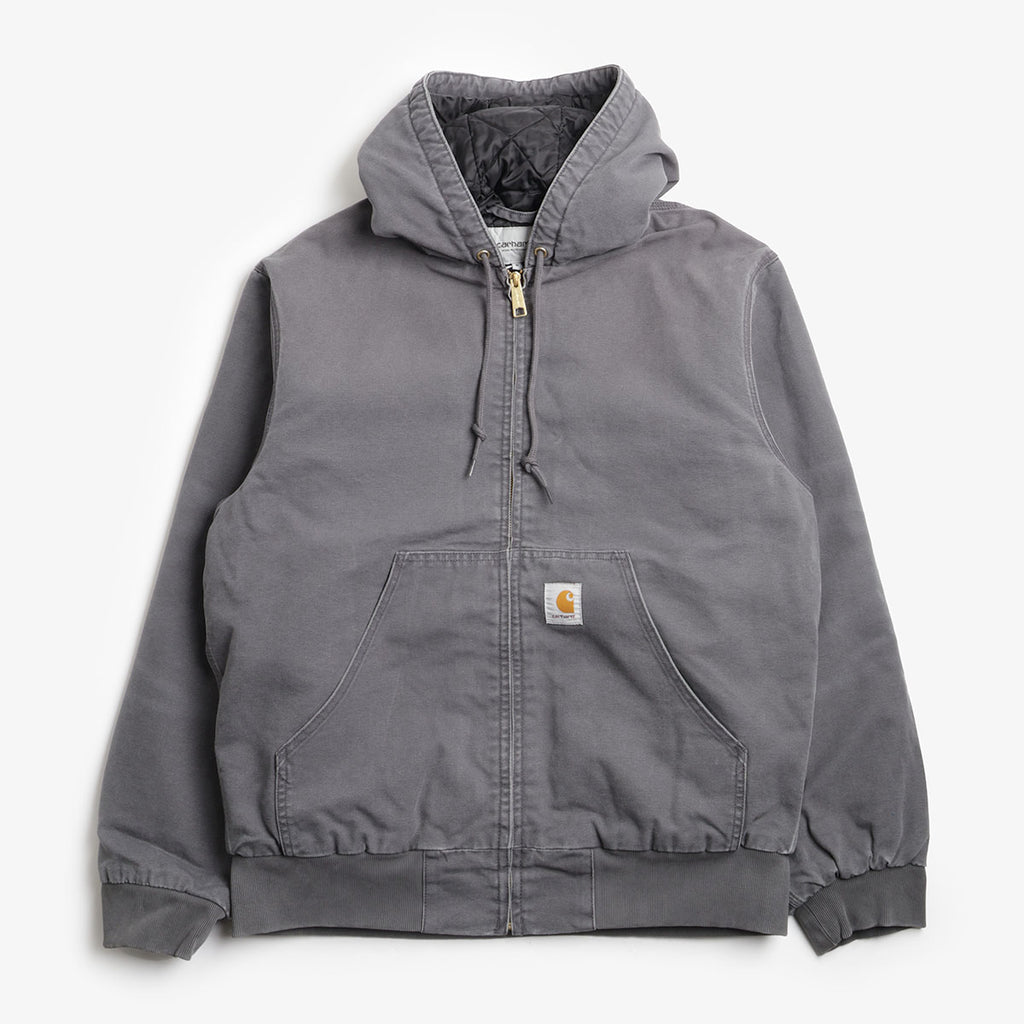 Carhartt WIP OG Active Jacket, Graphite (Stone Canvas), Detail Shot 1