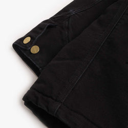 thumbnail Carhartt WIP OG Chore Coat, Black  Black (Stone Canvas), Detail Shot 5
