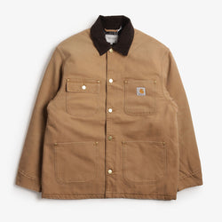 thumbnail Carhartt WIP OG Chore Coat, Hamilton Brown Tobacco (Stone Canvas), Detail Shot 1