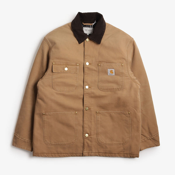 Carhartt OG Chore Coat - Hamilton Brown/Tobacco (Stone Canvas