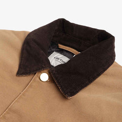 thumbnail Carhartt WIP OG Chore Coat, Hamilton Brown Tobacco (Stone Canvas), Detail Shot 3