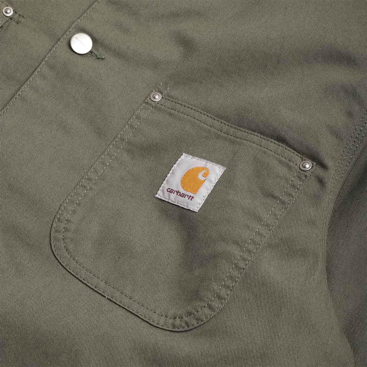 Carhartt WIP OG Chore Coat, Leaf Black (Rinsed), Detail Shot 2