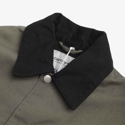 thumbnail Carhartt WIP OG Chore Coat, Leaf Black (Rinsed), Detail Shot 3