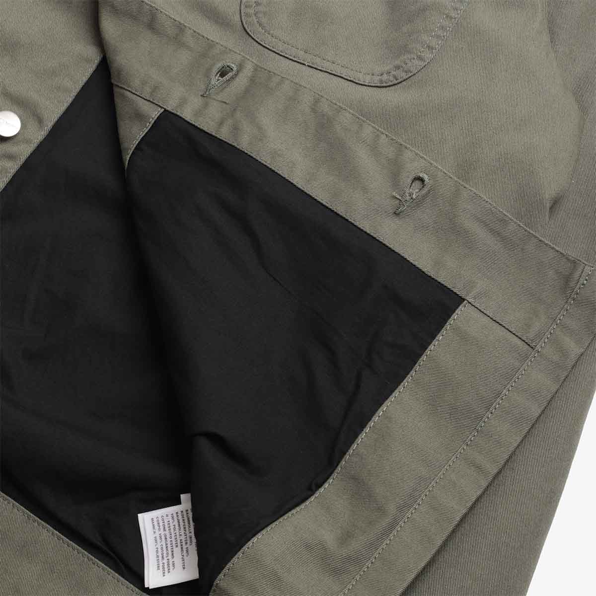Carhartt WIP OG Chore Coat, Leaf Black (Rinsed), Detail Shot 4