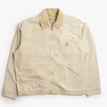 Carhartt WIP OG Detroit Jacket, Dusty H Brown Dusty H Brown (Chalk Wash), Detail Shot 1