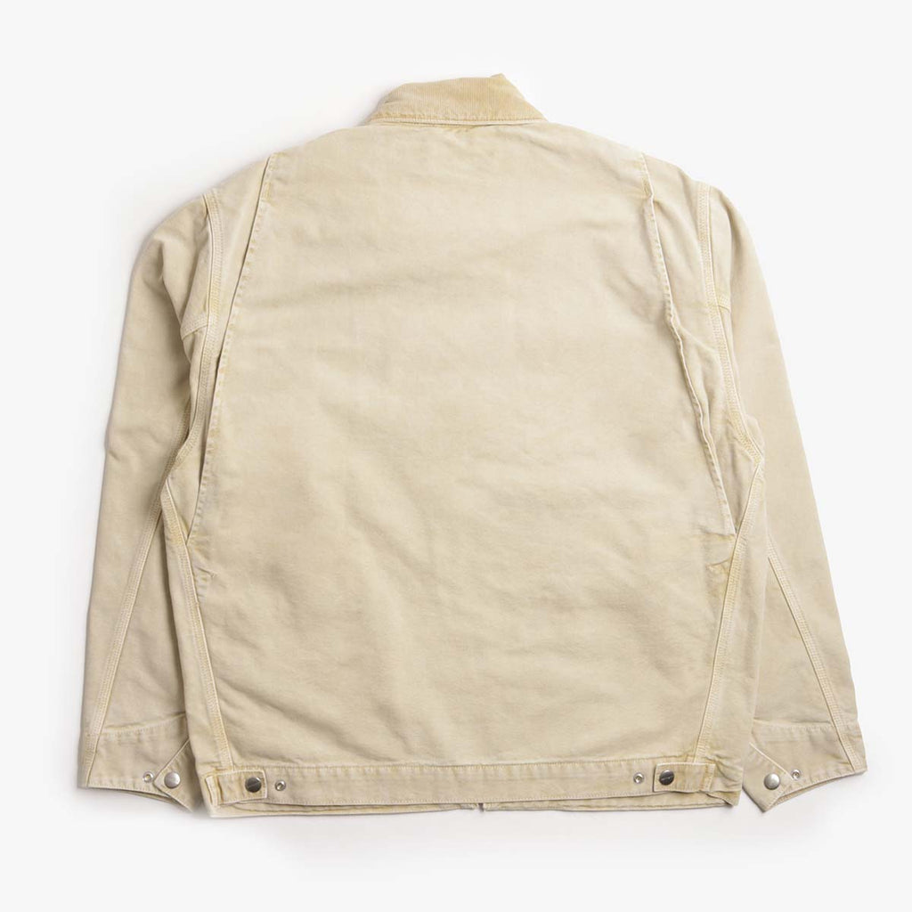 Carhartt WIP OG Detroit Jacket, Dusty H Brown Dusty H Brown (Chalk Wash), Detail Shot 2