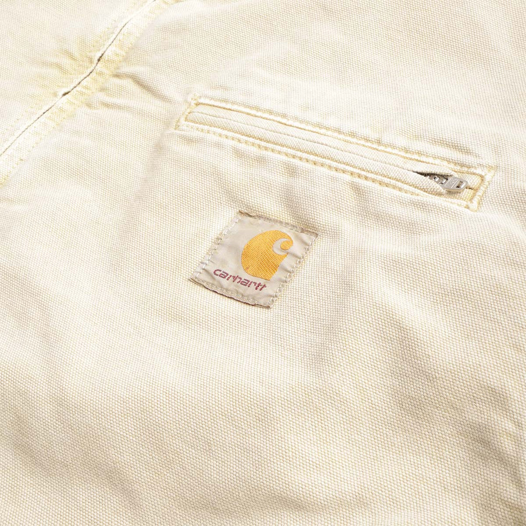 Carhartt WIP OG Detroit Jacket, Dusty H Brown Dusty H Brown (Chalk Wash), Detail Shot 3
