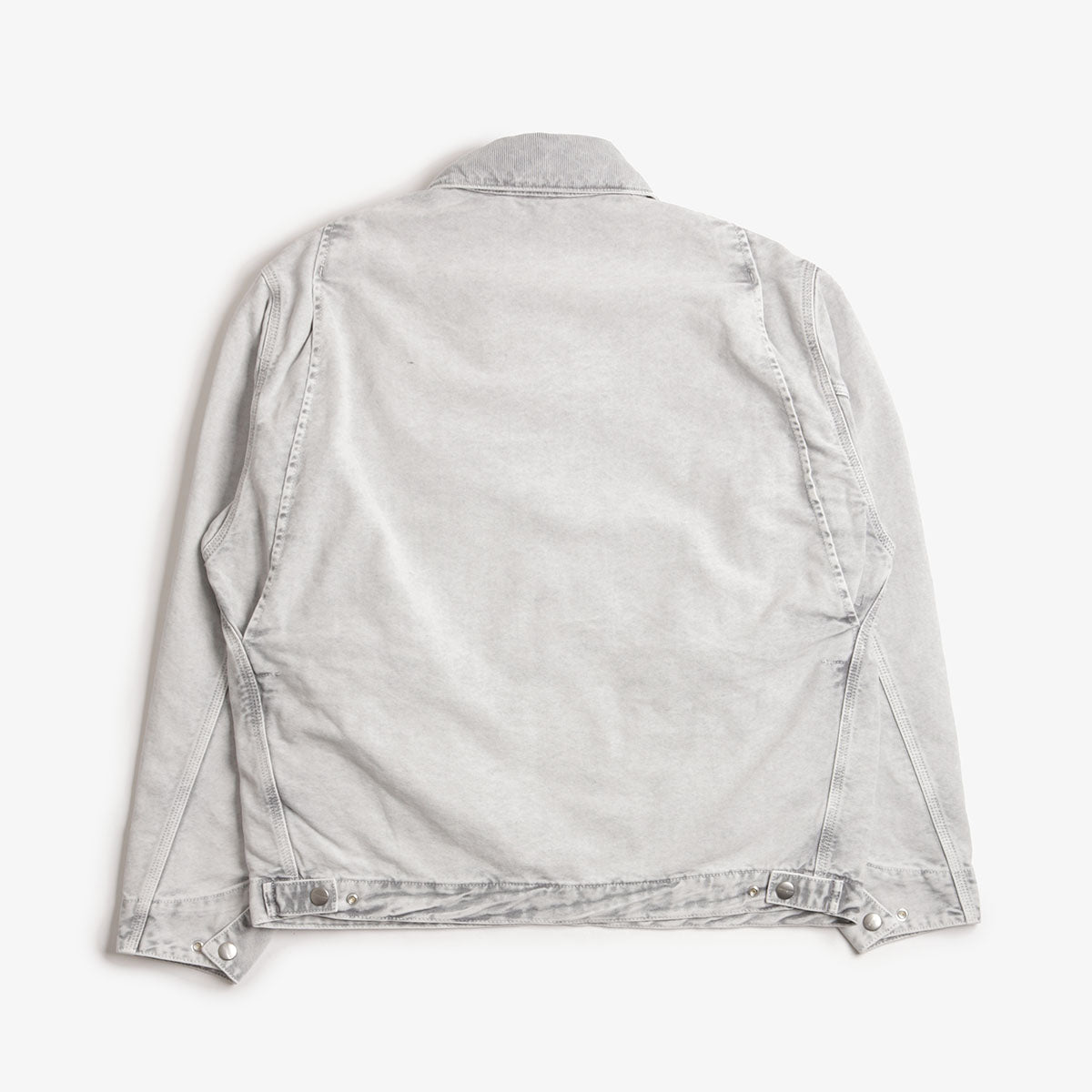 Carhartt WIP OG Detroit Jacket, Black Black (Chalk Wash), Detail Shot 3