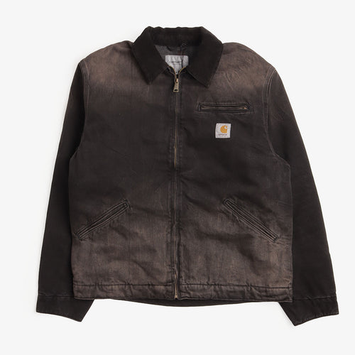 Carhartt WIP OG Detroit Jacket in Black, front view