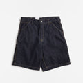 Carhartt WIP OG Single Knee Shorts, Blue (Rinsed), Detail Shot 1