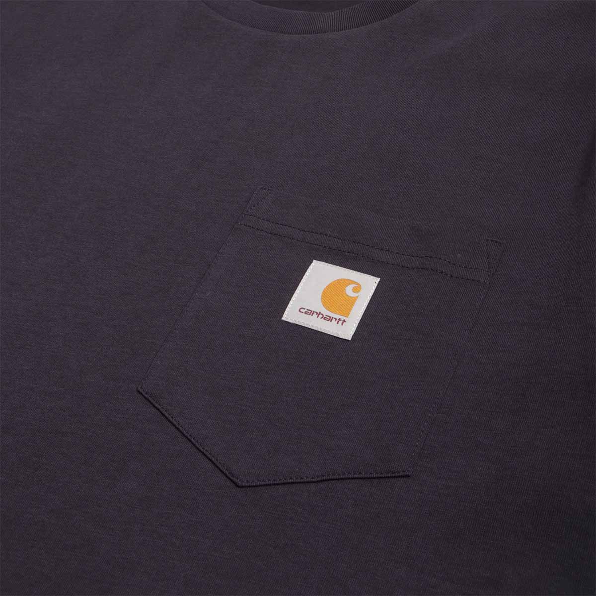 Carhartt WIP Pocket T-Shirt, Dark Navy, Detail Shot 2