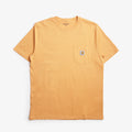 Carhartt WIP Pocket T-Shirt, Gentle Orange, Detail Shot 1