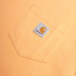 thumbnail Carhartt WIP Pocket T-Shirt, Gentle Orange, Detail Shot 2