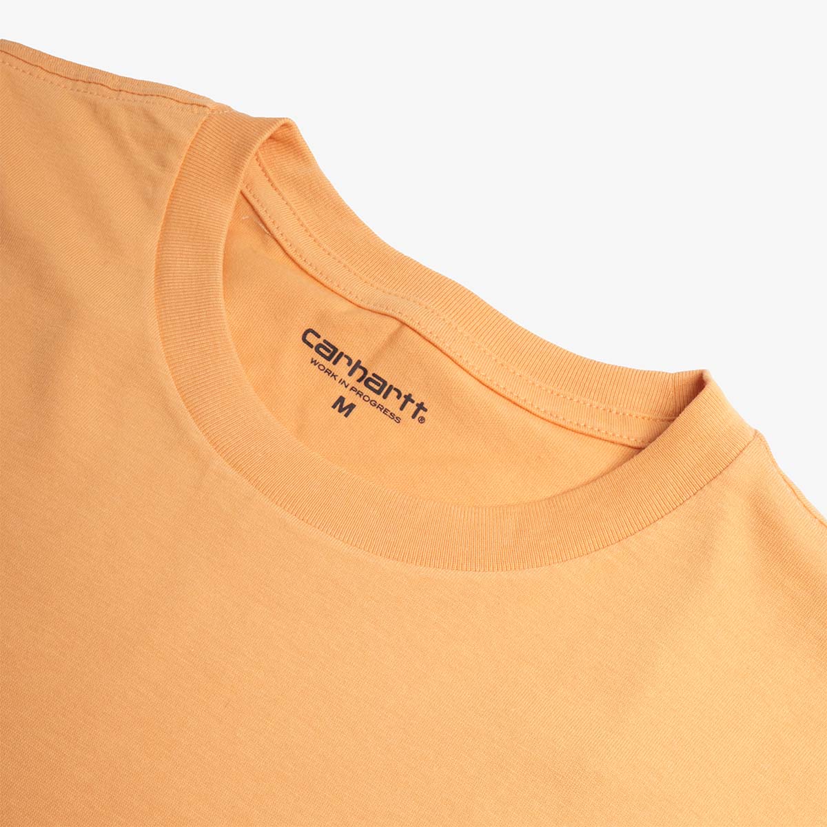 main Carhartt WIP Pocket T-Shirt, Gentle Orange, Detail Shot 3