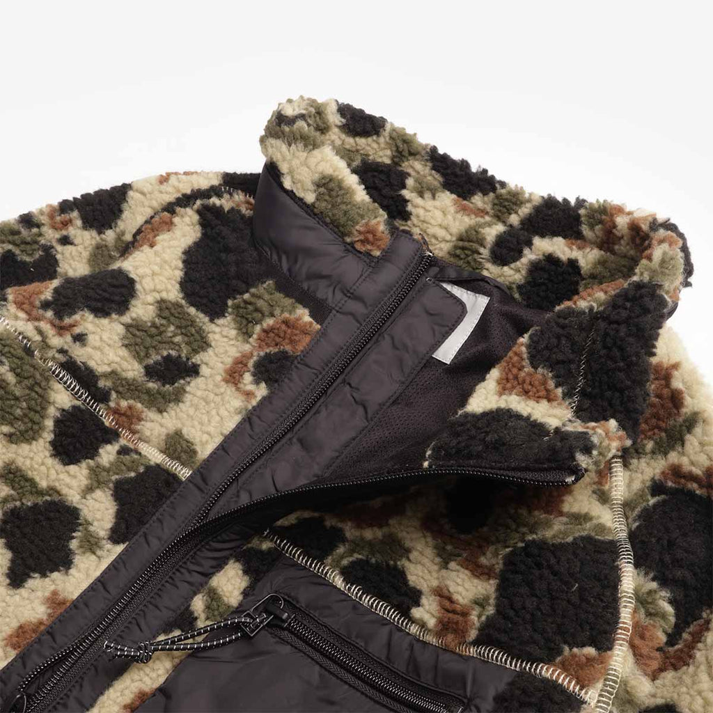 Carhartt WIP Prentis Liner, Camo Duck Jacquard  Green  Black, Detail Shot 3