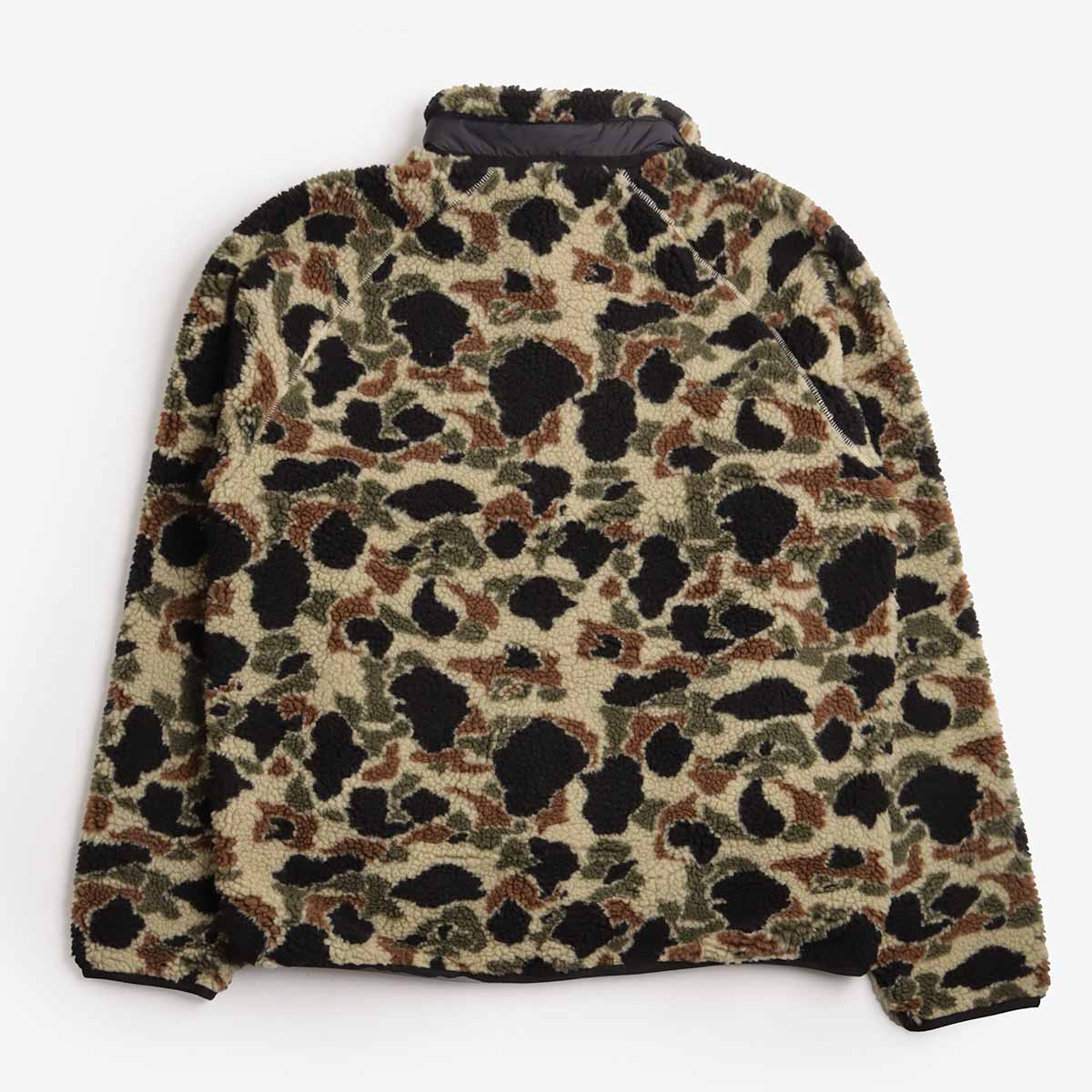 main Carhartt WIP Prentis Liner, Camo Duck Jacquard  Green  Black, Detail Shot 4