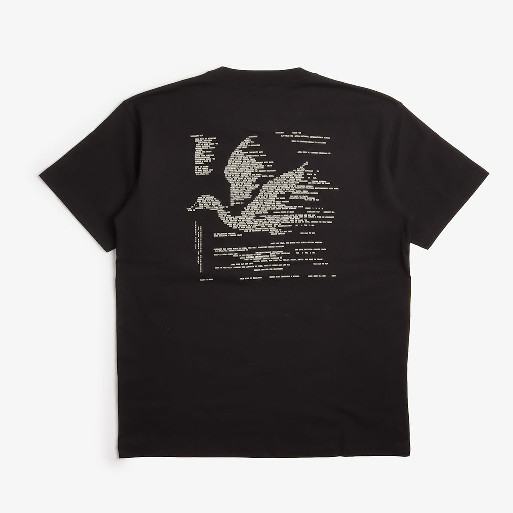 Carhartt WIP Punched T-Shirt, Black, Detail Shot 2