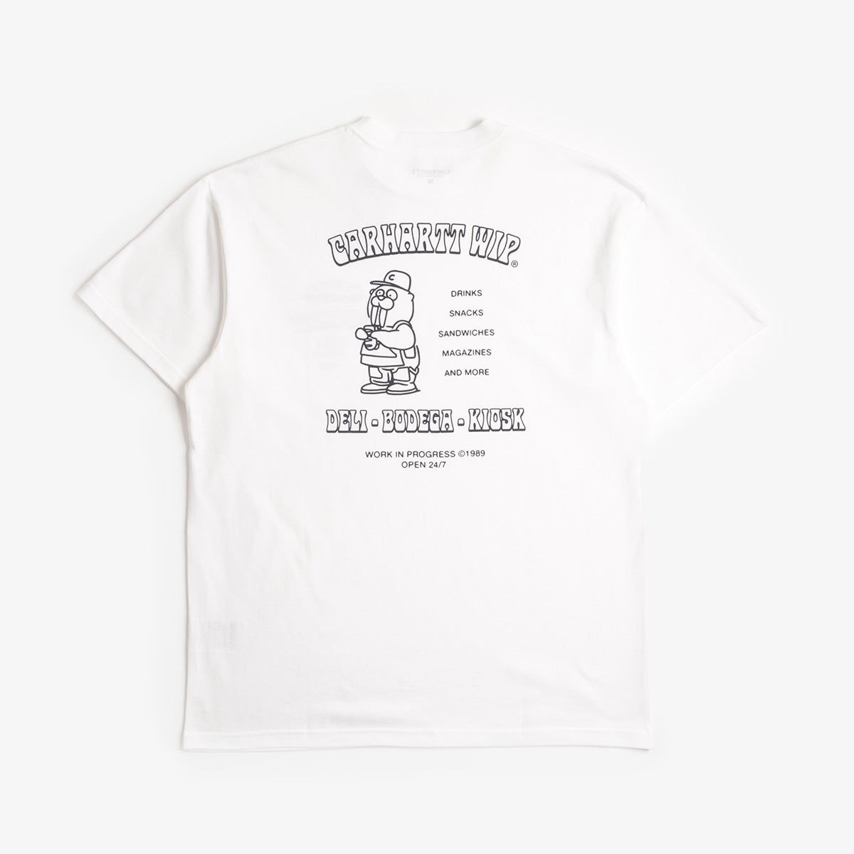 Carhartt WIP Sandwich T-Shirt, White, Detail Shot 1
