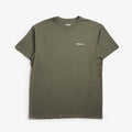 Carhartt WIP Script Embroidery T-Shirt, Leaf White, Detail Shot 1