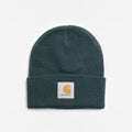Carhartt WIP Short Watch Hat, Dark Fir, Detail Shot 1